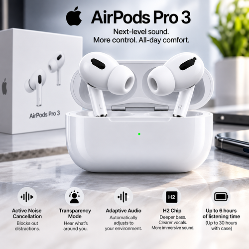 Pro 3 Wireless Earbuds